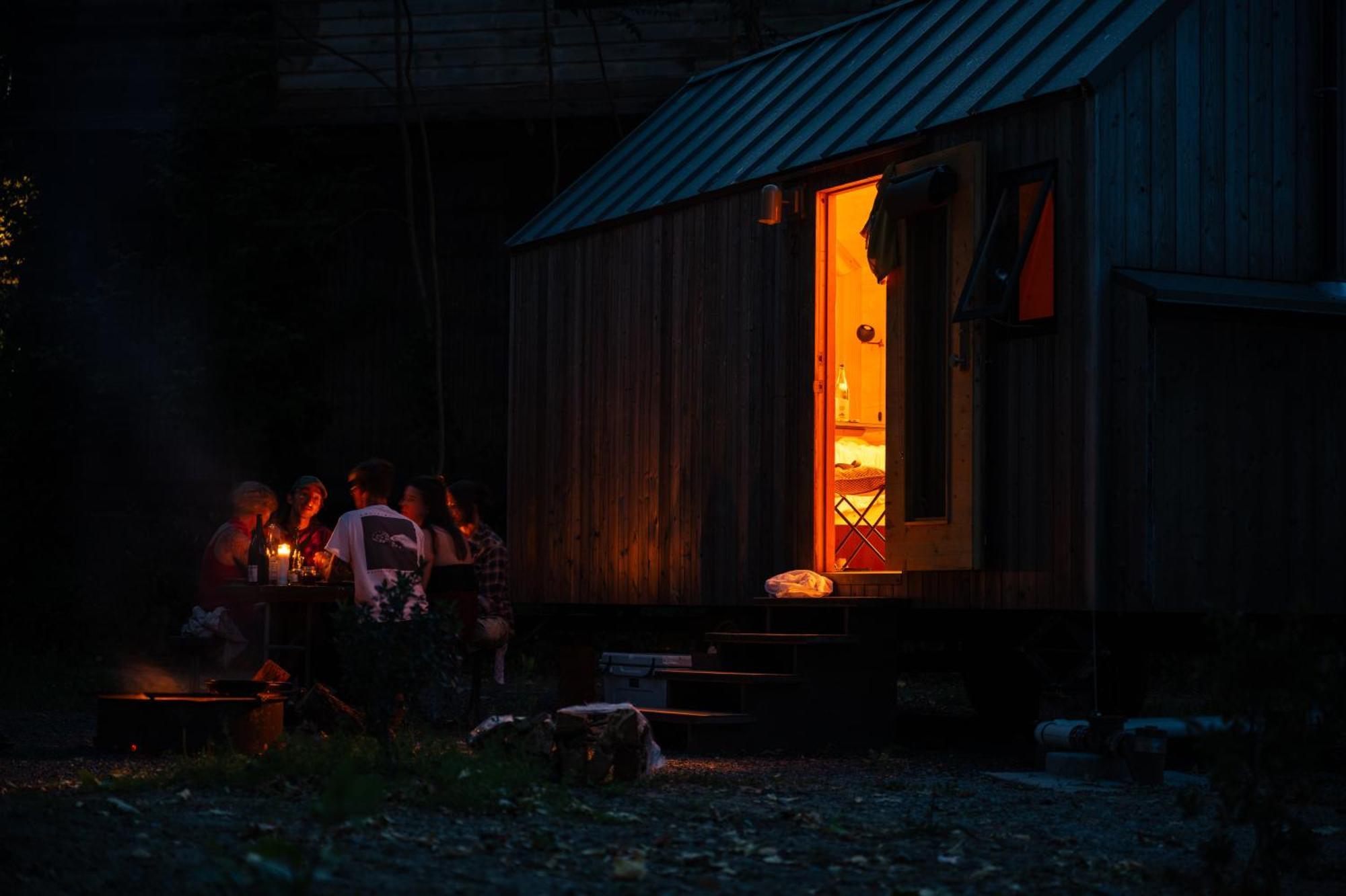 Johnson'S Beach Cabins And Campground Guerneville Buitenkant foto