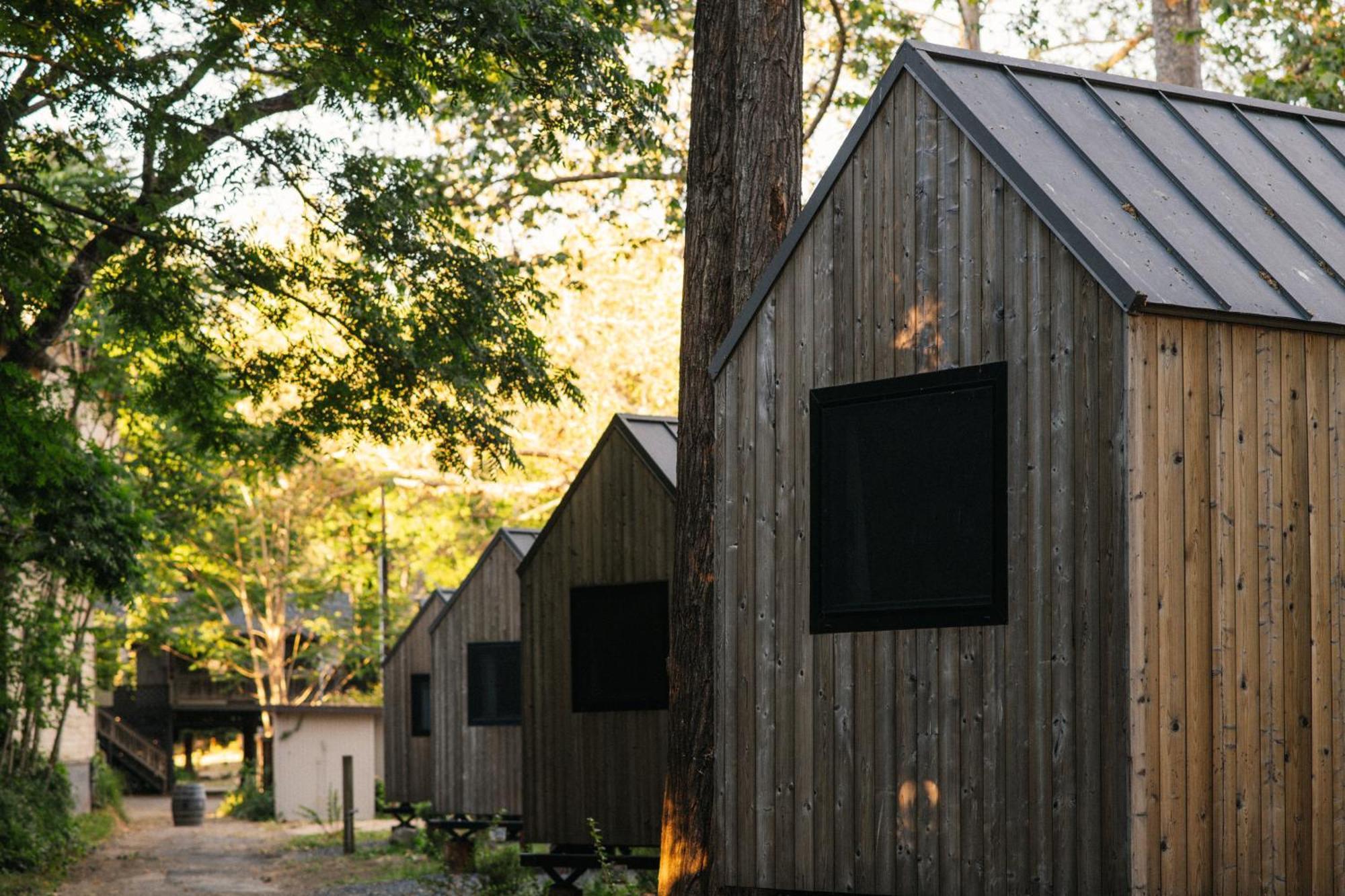 Johnson'S Beach Cabins And Campground Guerneville Buitenkant foto